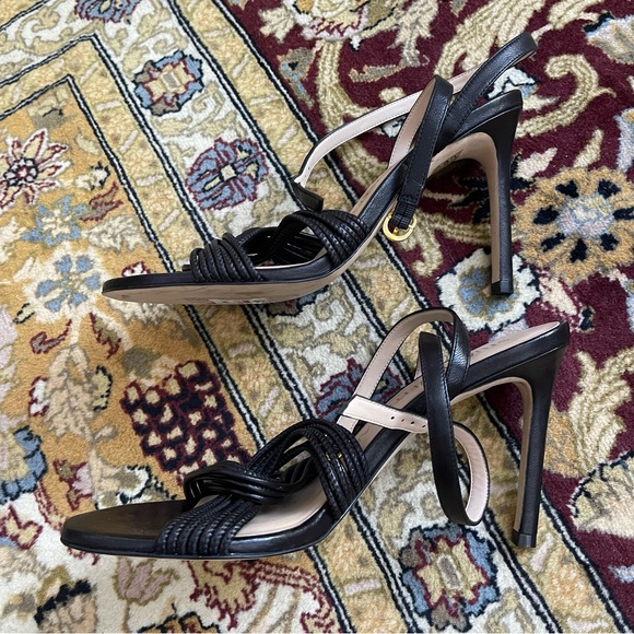 Stuart Weitzman Twist Sleek Sandal Heel - Picture 8 of 9